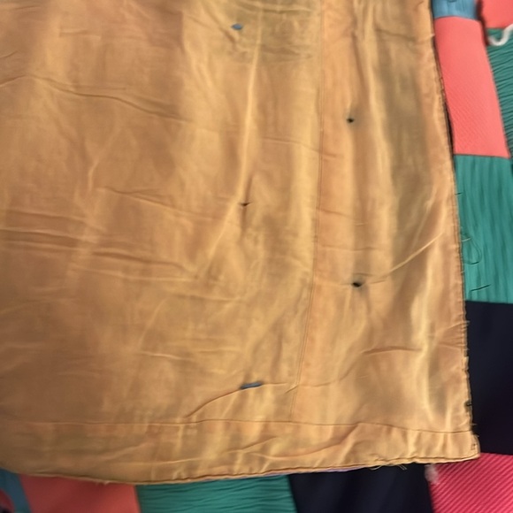 Patchwork Quilt Blanket Handmade Vintage - Picture 7 of 9